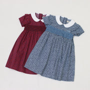 ミニハート スモッキングワンピース