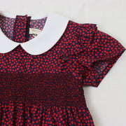 ミニハート スモッキングワンピース