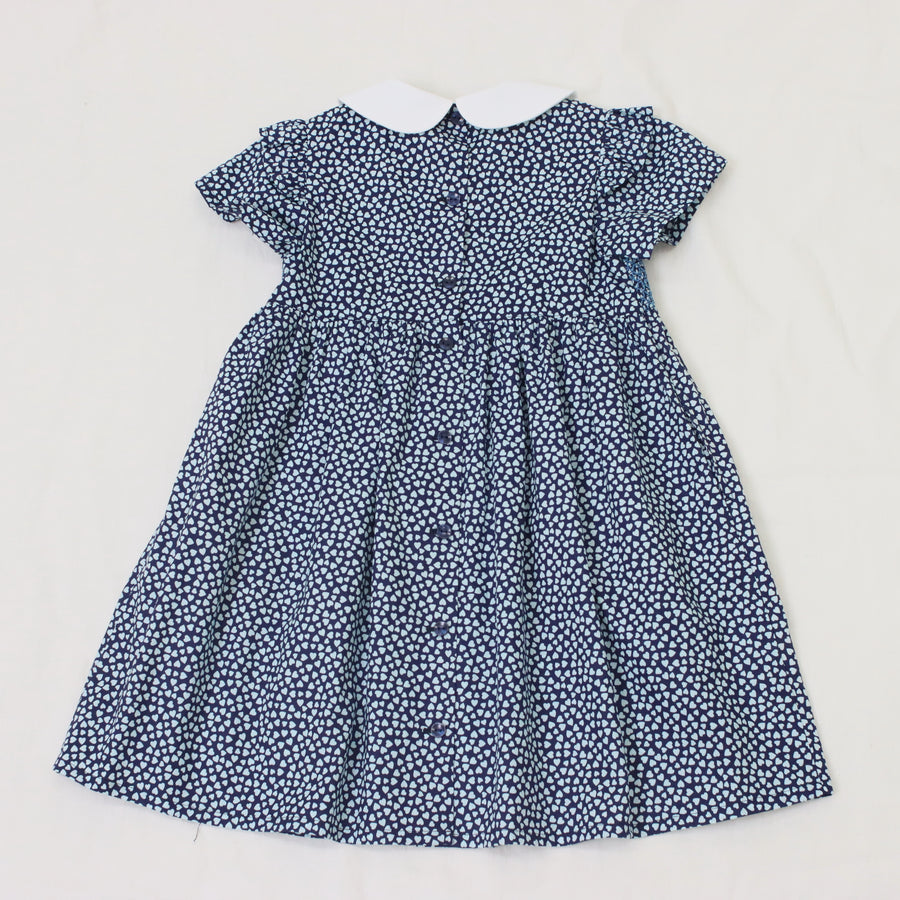 ミニハート スモッキングワンピース