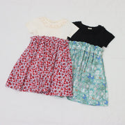 【ストロベリープリント＆フラワープリント】ワンピース