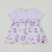 ラベンダーねこオリジナルプリントTシャツ