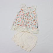 オレンジベリープリント　Babyスーツ