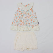 オレンジベリープリント　Babyスーツ