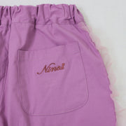 パール釦 6分丈パンツ