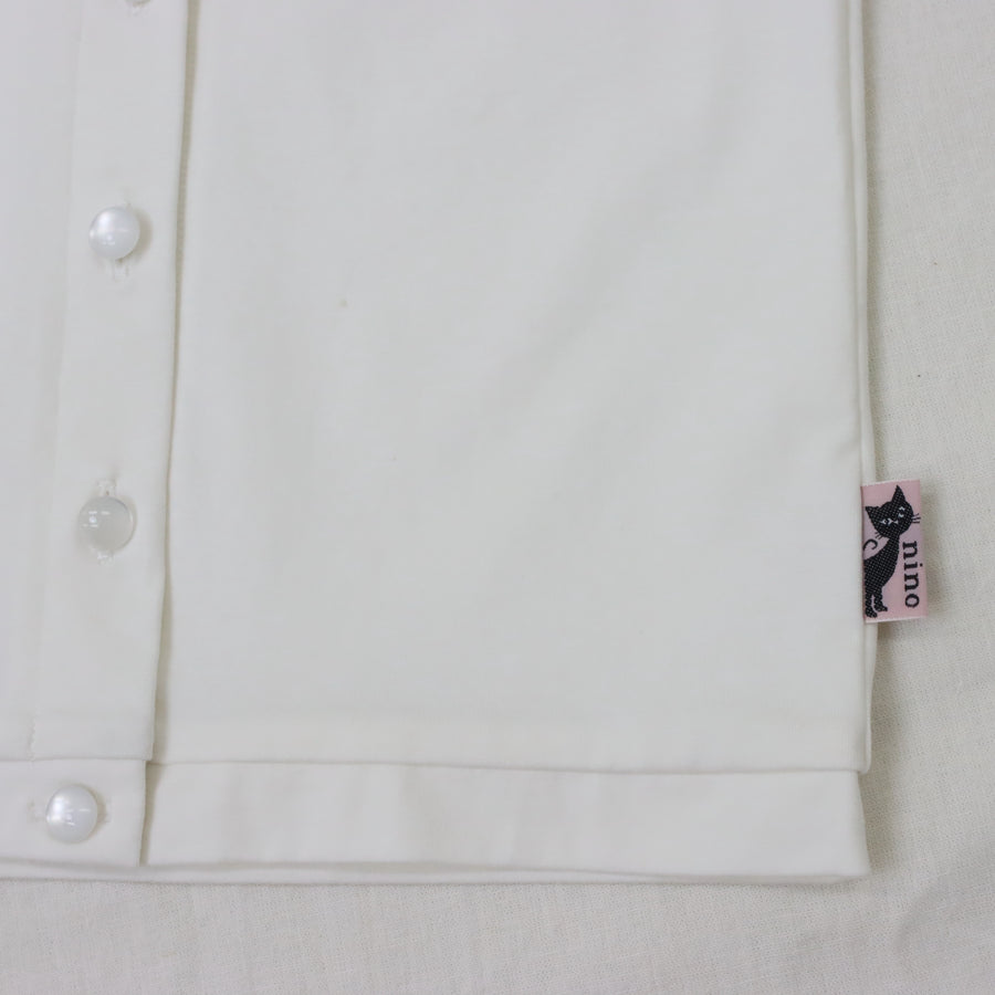 ギンガムレース襟　Teeﾌﾞﾗｳｽ