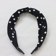 ドットプリント　スモッキングワンピース（カチューシャ付き）