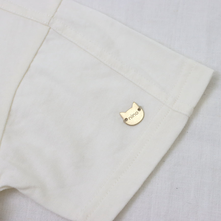 裾チュール　Tシャツ