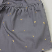 ラメハートプリント　キュロットパンツ