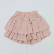 ラメハートプリント　キュロットパンツ