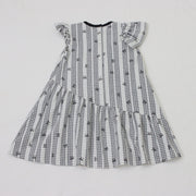 モノトーンチェックワンピース