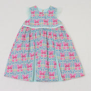 フラワープリントマチワンピース