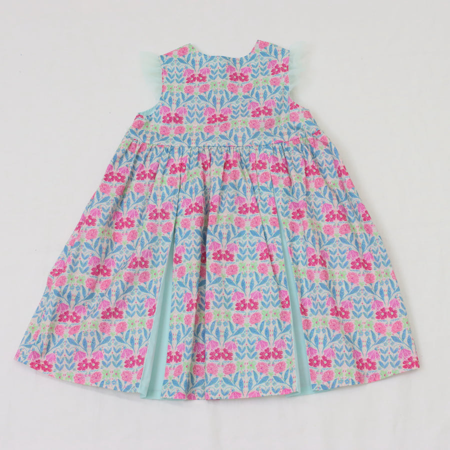 フラワープリントマチワンピース