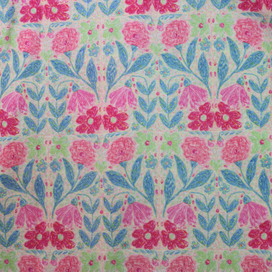 フラワープリントマチワンピース