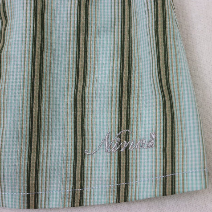 ななめショルダーフリルワンピース