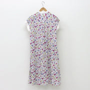 フラワープリント/大人ワンピース