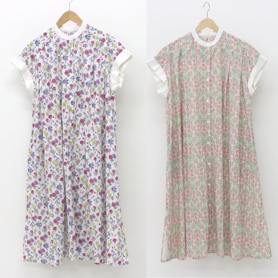 フラワープリント/大人ワンピース