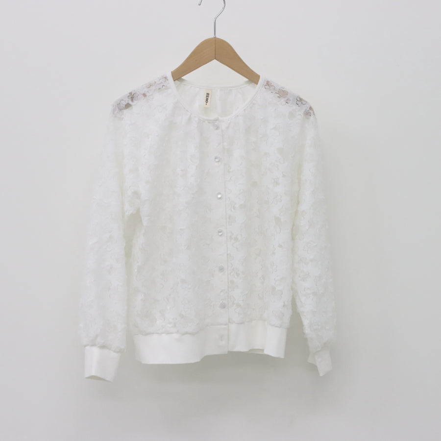 レーシージャガード　カーディガン