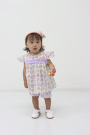 ベビースーツフレームCATプリント