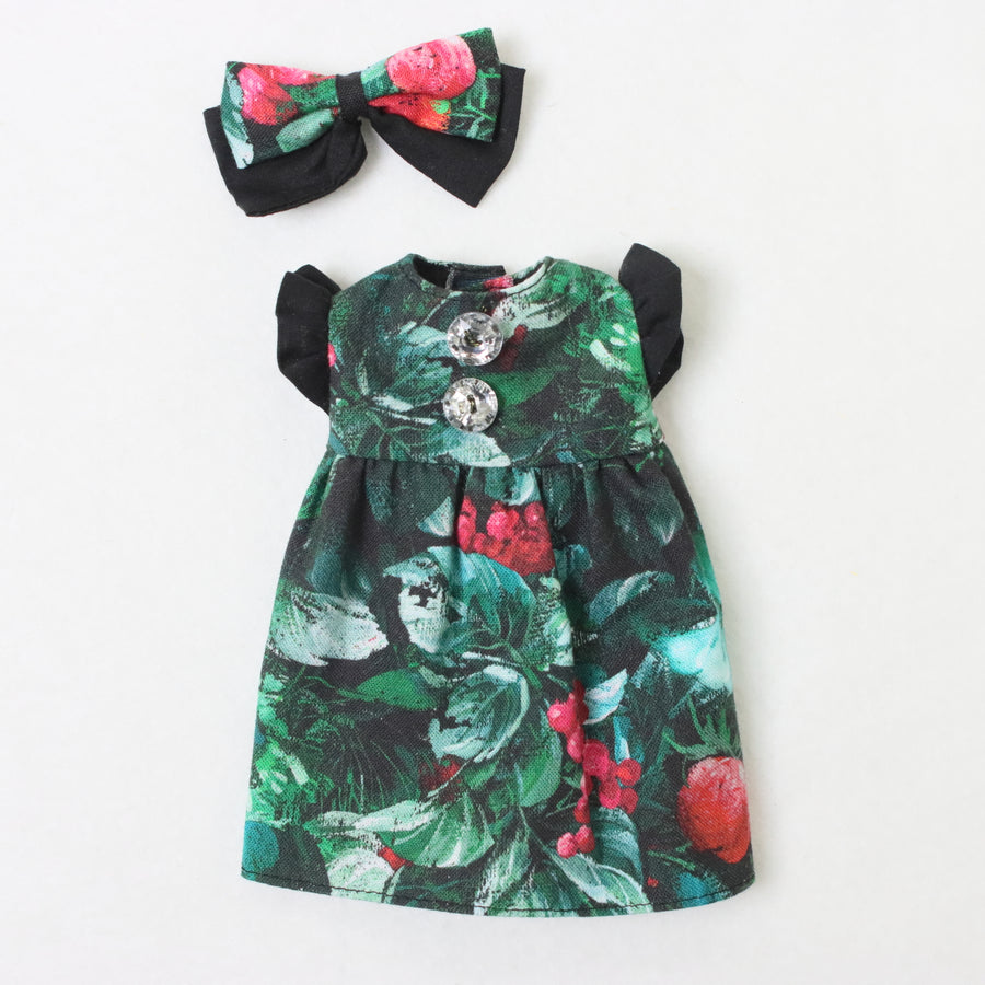 ワイルドストロベリープリントワンピース