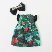 ワイルドストロベリープリントワンピース