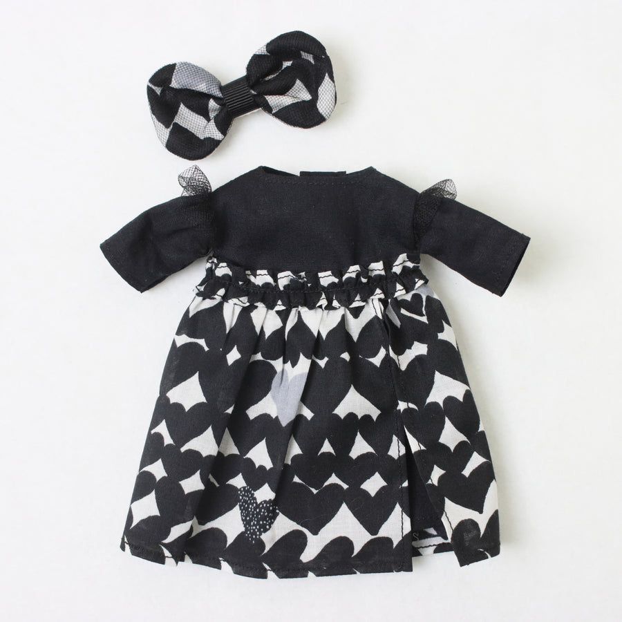 ハートプリントワンピース