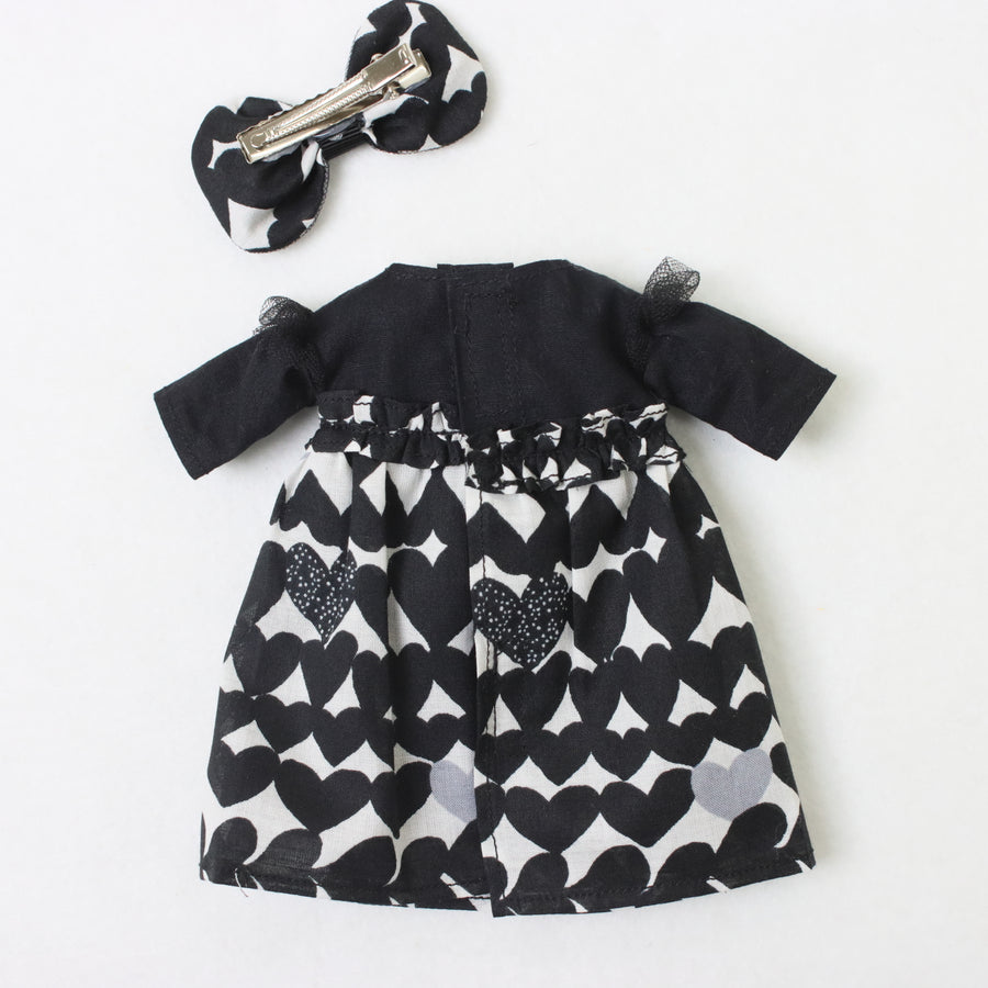 ハートプリントワンピース