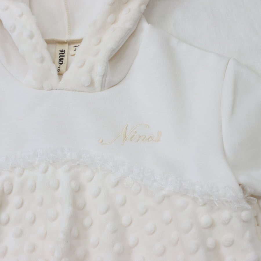 ポコポコベロア パーカ