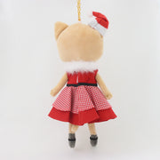 クリスマスギンガムチェックドレス