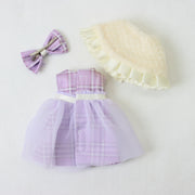 ボアケープ＆ドレス