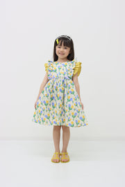 チューリッププリントワンピース