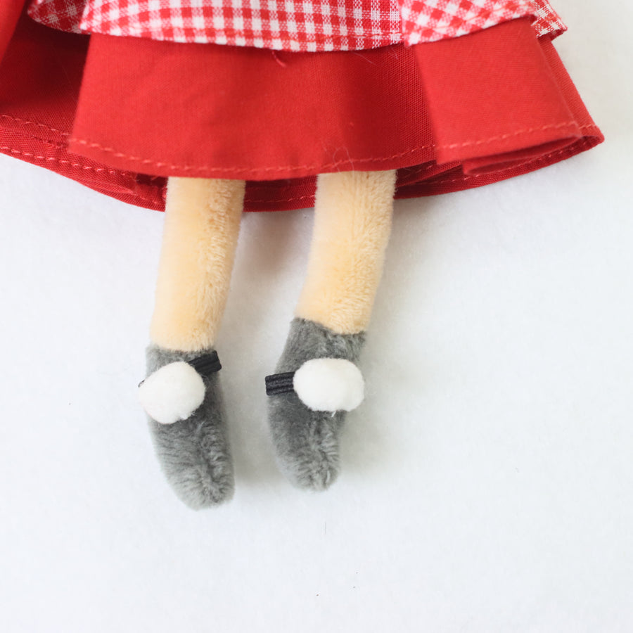 クリスマスギンガムチェックドレス