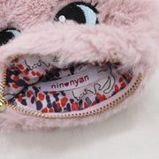 もふもふねこチャームポーチ