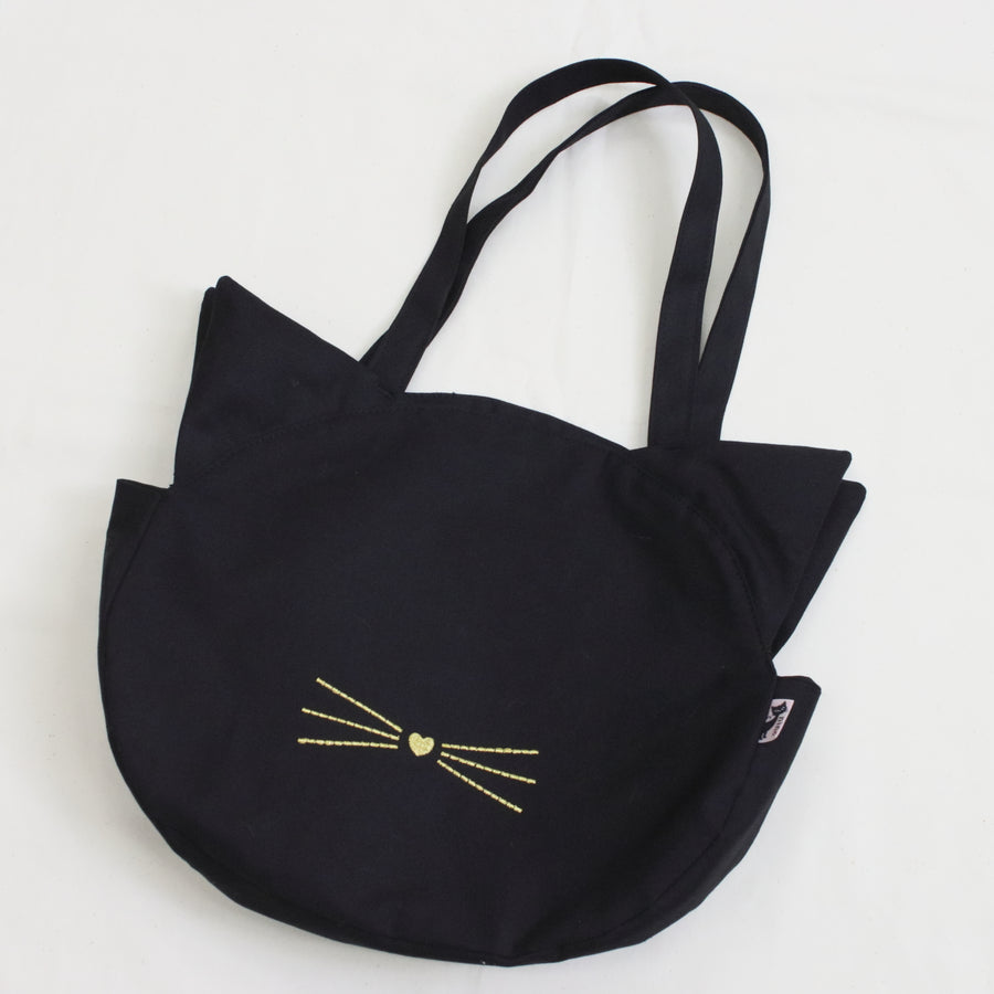黒猫トートバッグ
