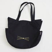 黒猫トートバッグ