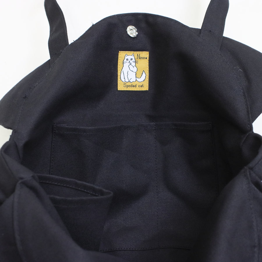 黒猫トートバッグ