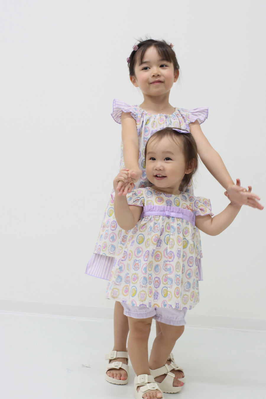 ベビースーツフレームCATプリント