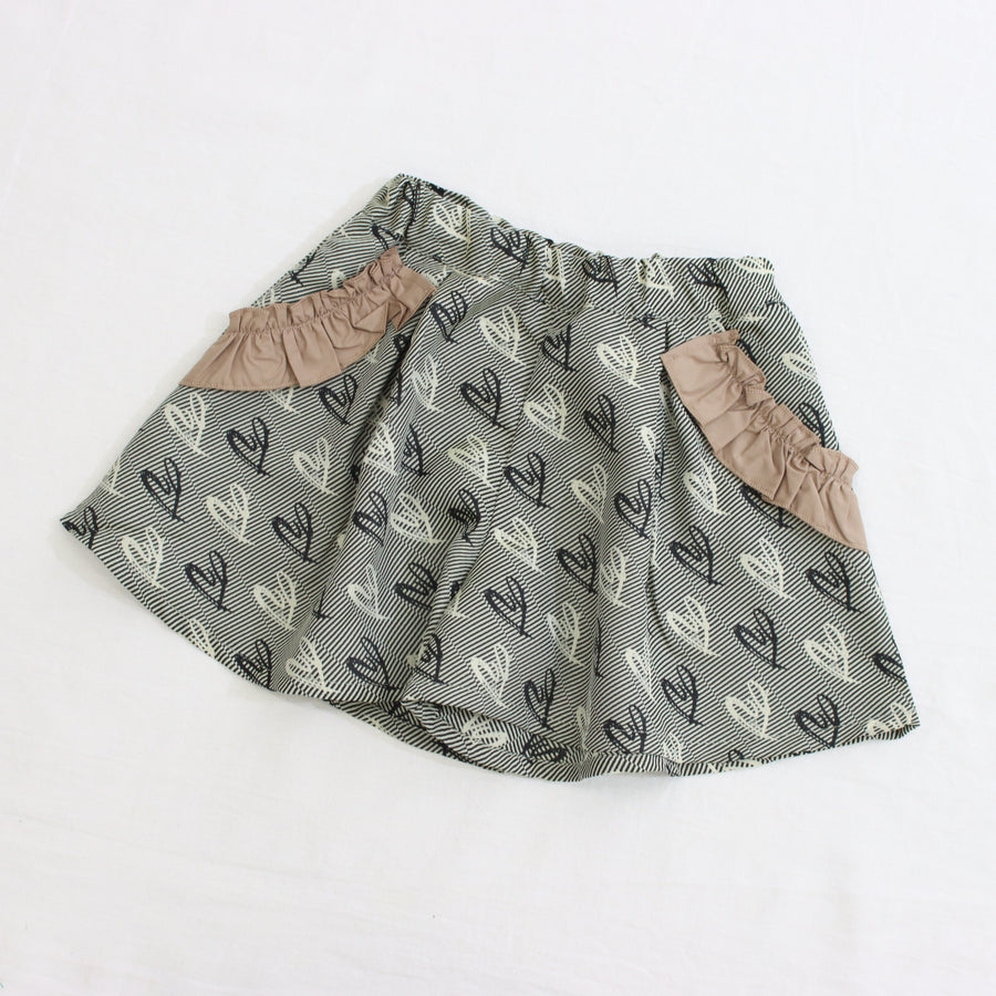 ななめハートジャガードショートパンツ