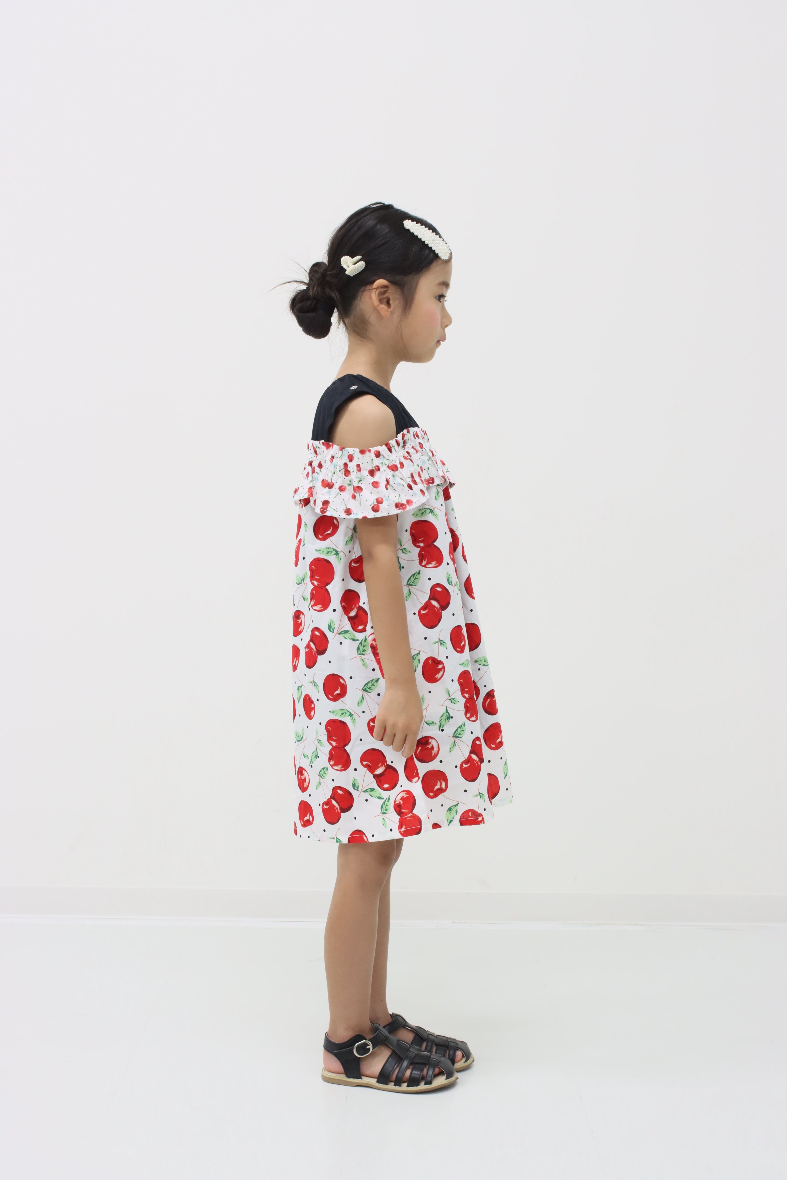 90～120cm】ワンピース/ チェリープリント – nino公式オンラインショップ