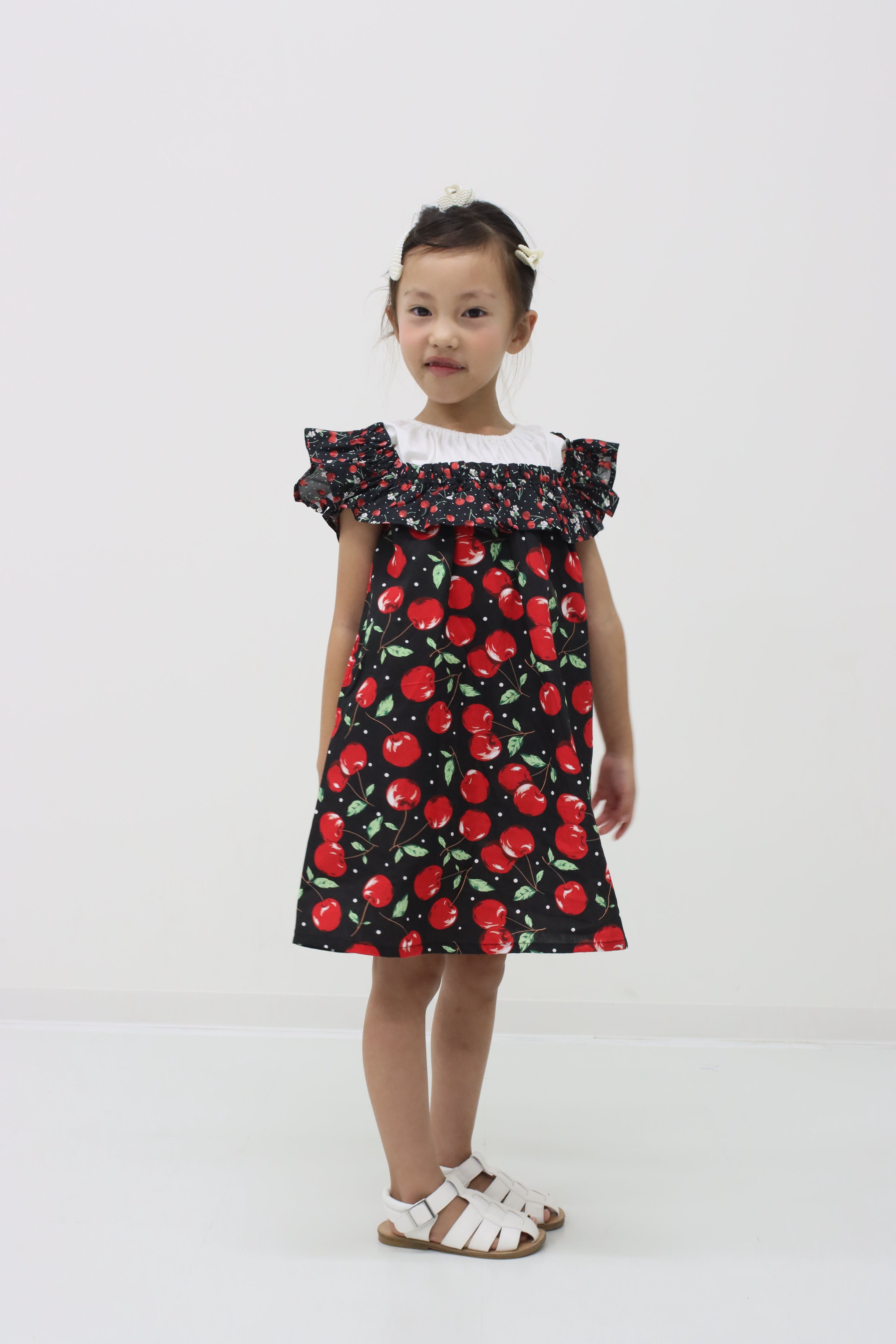 90～120cm】ワンピース/ チェリープリント – nino公式オンラインショップ