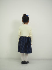 KNITドッキングワンピース