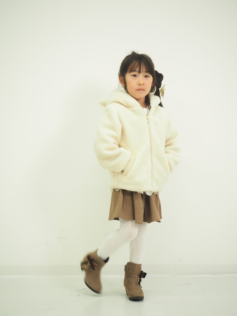 ねこ耳ボアジャケット