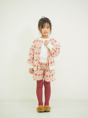 ねこボーダージャガード 2WAYプルオーバー