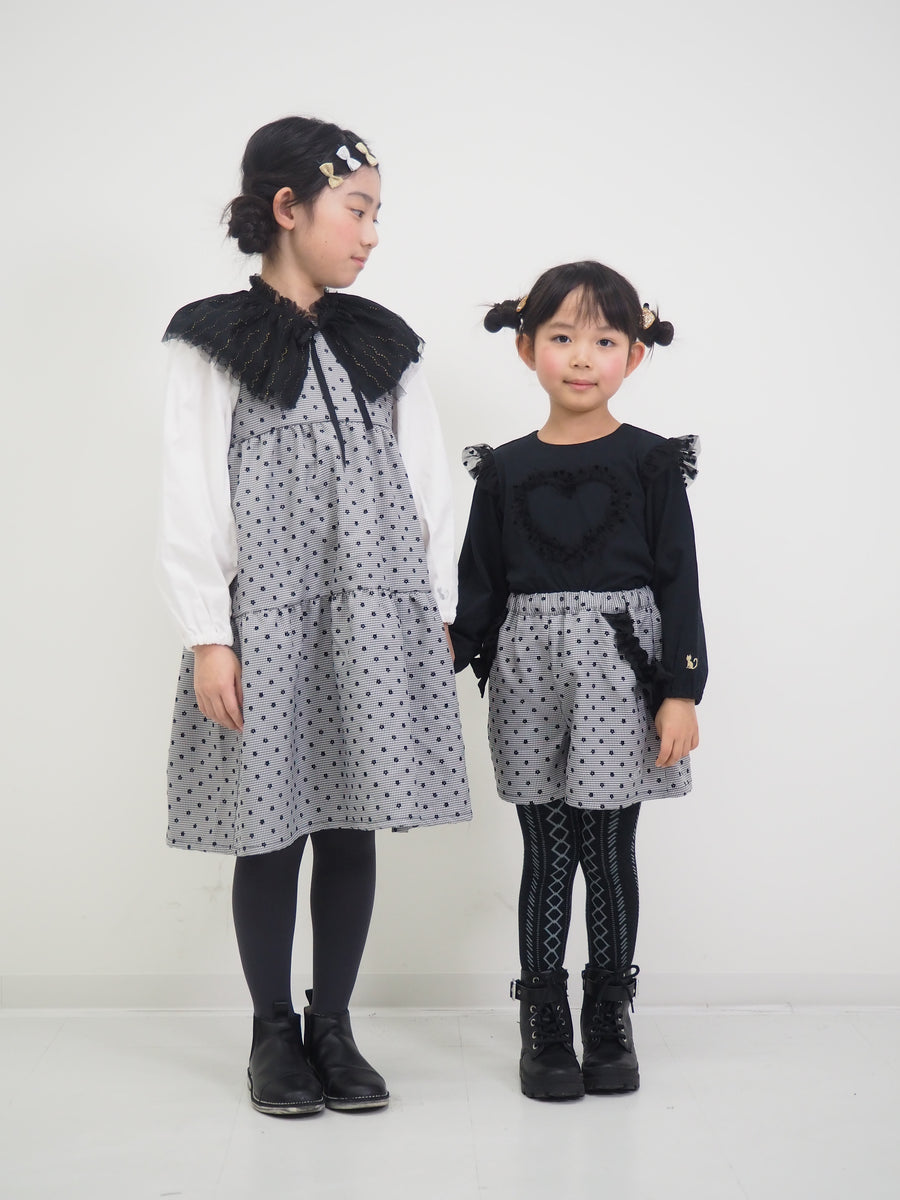 ミニフラワープリントキュロット
