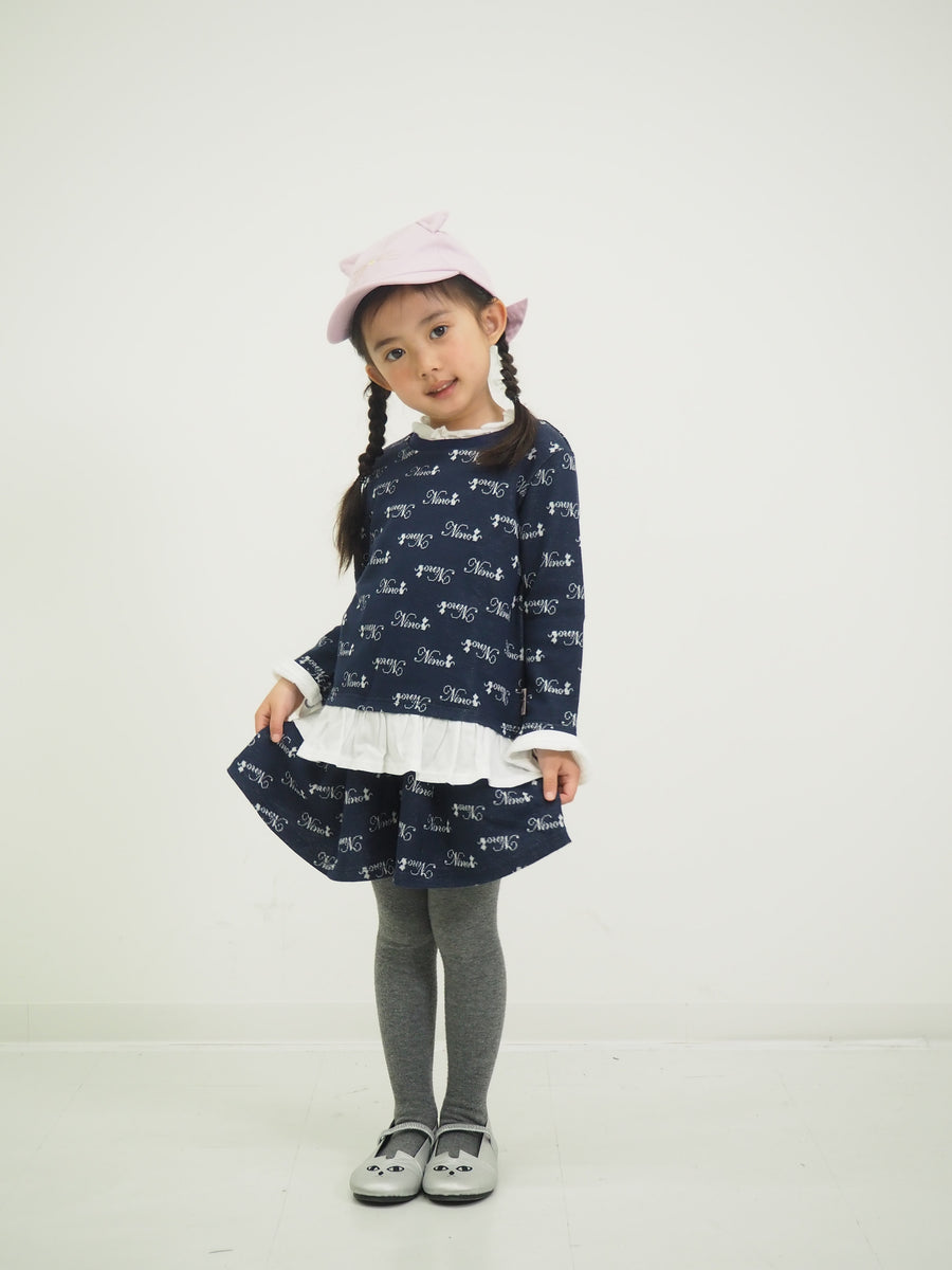 オリジナルロゴジャガードロングTシャツ