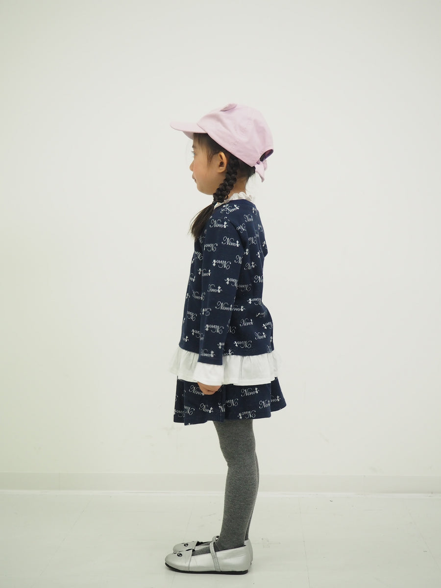 オリジナルロゴジャガードロングTシャツ