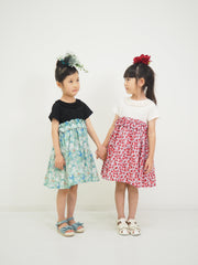 【ストロベリープリント＆フラワープリント】ワンピース
