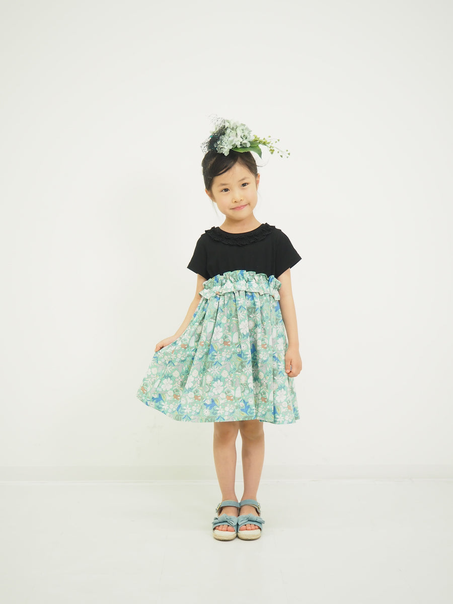 【ストロベリープリント＆フラワープリント】ワンピース