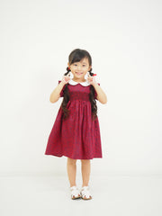 ミニハート スモッキングワンピース