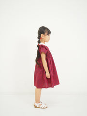 ミニハート スモッキングワンピース