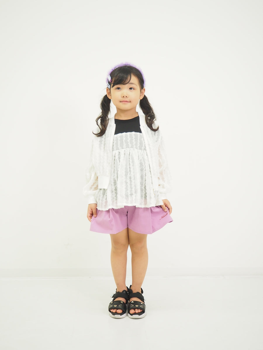 パール釦 ショートパンツ